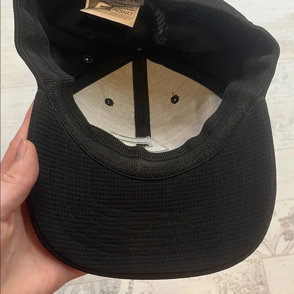 Snap On Black and Silver Youth Baseball Hat